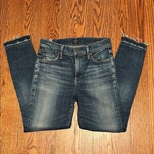 Citizens of Humanity Rocket Crop High-Rise Skinny Jeans